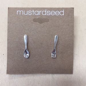Jewelry - Silver Fork and Spoon Earrings Jewelry - Silver Fork and Spoon Earrings